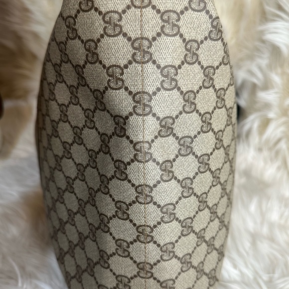 Gucci GG Sherry Line Monogram Canvas Tall Tote with Zippered Side Pocket - Picture 11 of 16